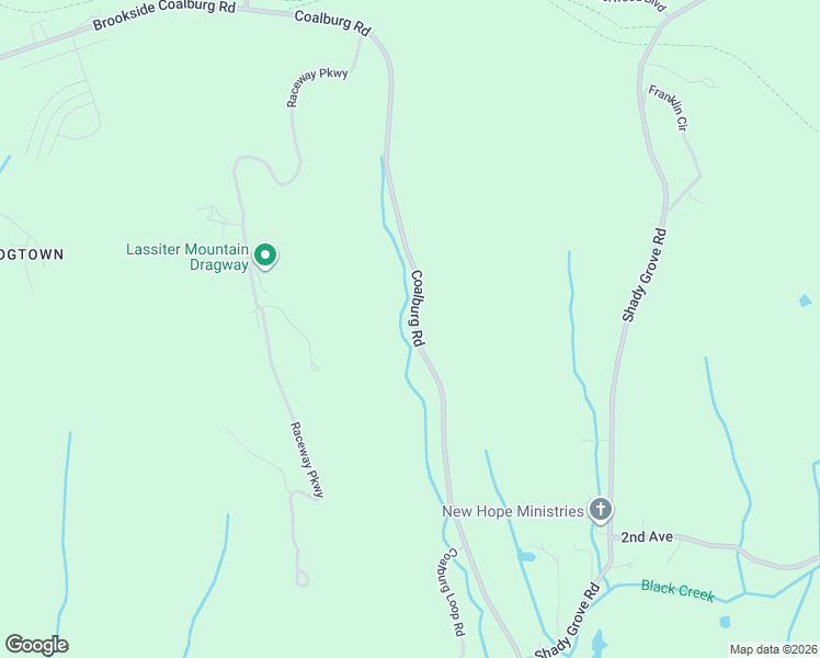 map of restaurants, bars, coffee shops, grocery stores, and more near 3840 Coalburg Road in Fultondale