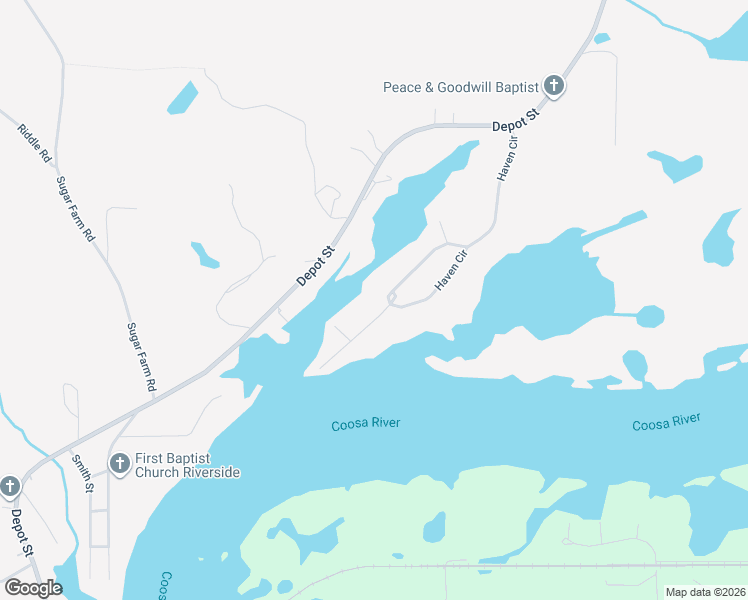 map of restaurants, bars, coffee shops, grocery stores, and more near 20 Haven Point in Riverside