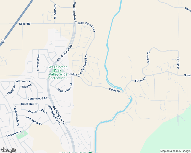 map of restaurants, bars, coffee shops, grocery stores, and more near 33314 Celadon Avenue in French Valley