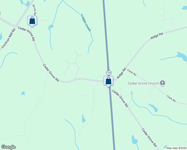 map of restaurants, bars, coffee shops, grocery stores, and more near 8884 Old Ridge Road in Fairburn