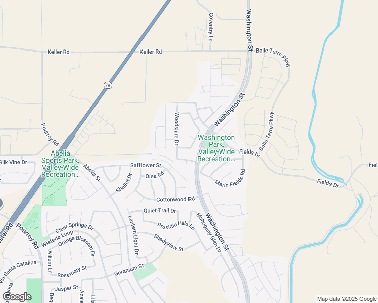 map of restaurants, bars, coffee shops, grocery stores, and more near 34466 Waltham Place in Winchester