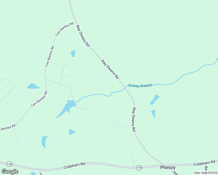 map of restaurants, bars, coffee shops, grocery stores, and more near 3262 Ray Owens Road in Appling