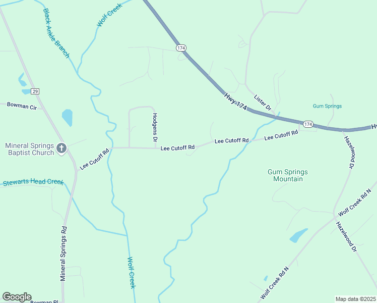 map of restaurants, bars, coffee shops, grocery stores, and more near 435-578 Lee Cutoff Road in Pell City