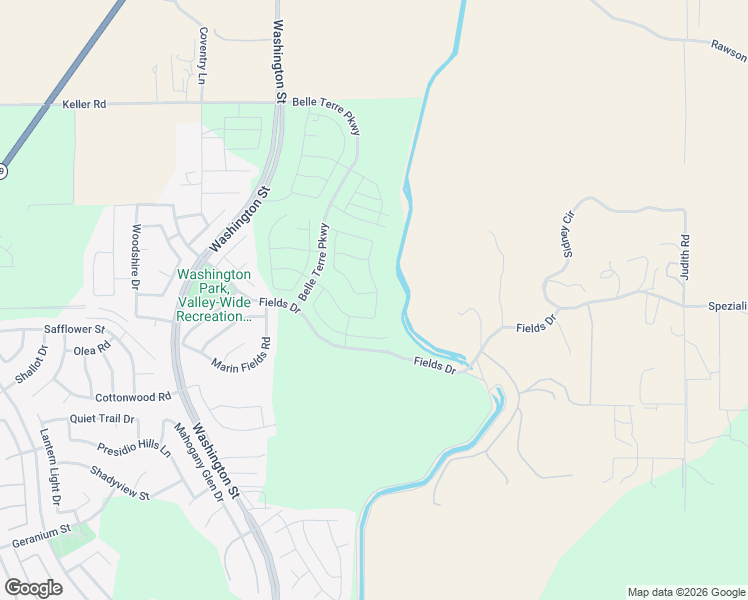 map of restaurants, bars, coffee shops, grocery stores, and more near 34560 Sakura Lane in French Valley