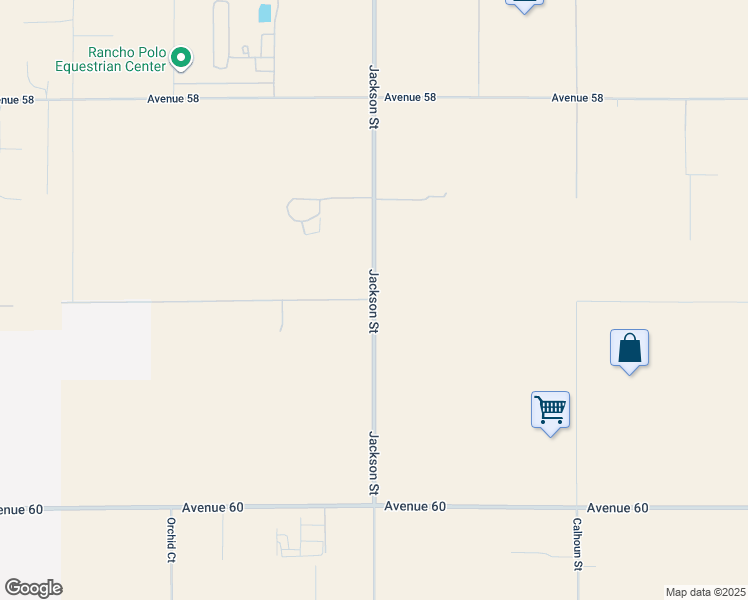 map of restaurants, bars, coffee shops, grocery stores, and more near Jackson Street in Thermal