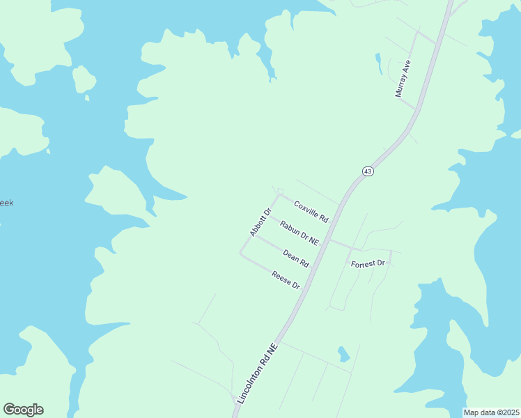 map of restaurants, bars, coffee shops, grocery stores, and more near 5577-5583 Abbott Drive in Thomson