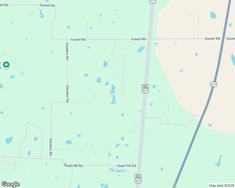 map of restaurants, bars, coffee shops, grocery stores, and more near 391 Willie's Court in Whitesboro