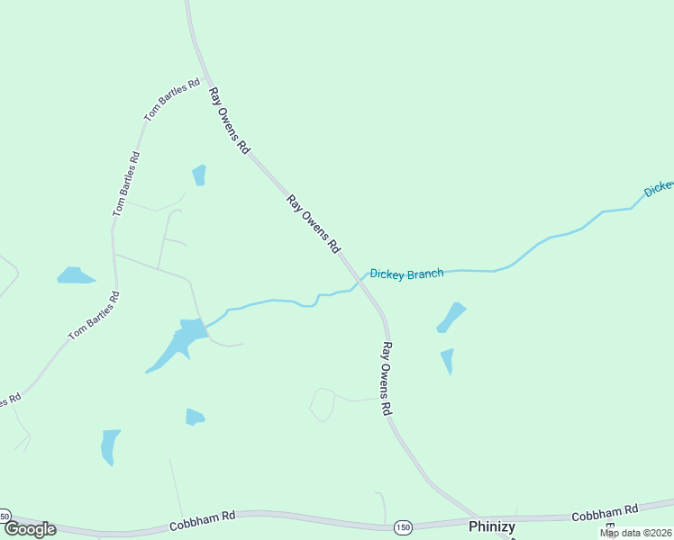 map of restaurants, bars, coffee shops, grocery stores, and more near 3262 Ray Owens Road in Appling