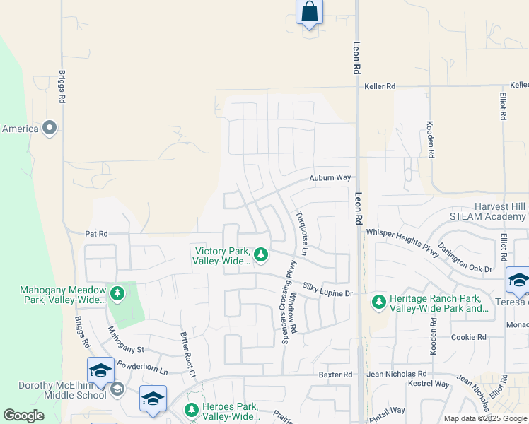 map of restaurants, bars, coffee shops, grocery stores, and more near 34404 Kensington Street in Murrieta