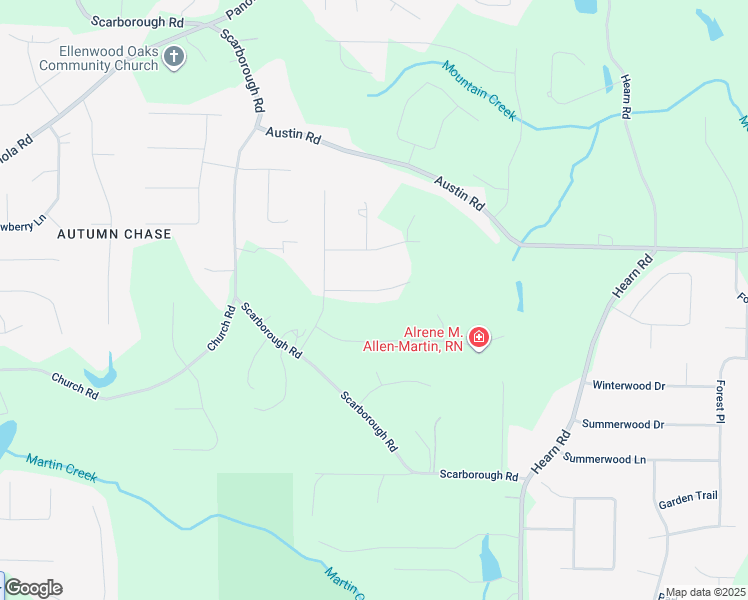 map of restaurants, bars, coffee shops, grocery stores, and more near 416 Saint Surrey Way in Ellenwood