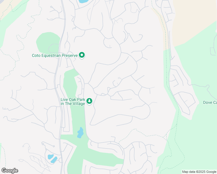 map of restaurants, bars, coffee shops, grocery stores, and more near 31601 Vía Conejo in Coto de Caza