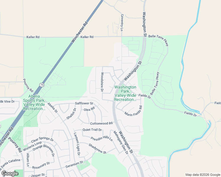 map of restaurants, bars, coffee shops, grocery stores, and more near 34429 Waltham Place in Winchester