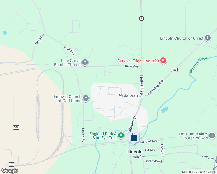 map of restaurants, bars, coffee shops, grocery stores, and more near 295 Elm Way in Lincoln