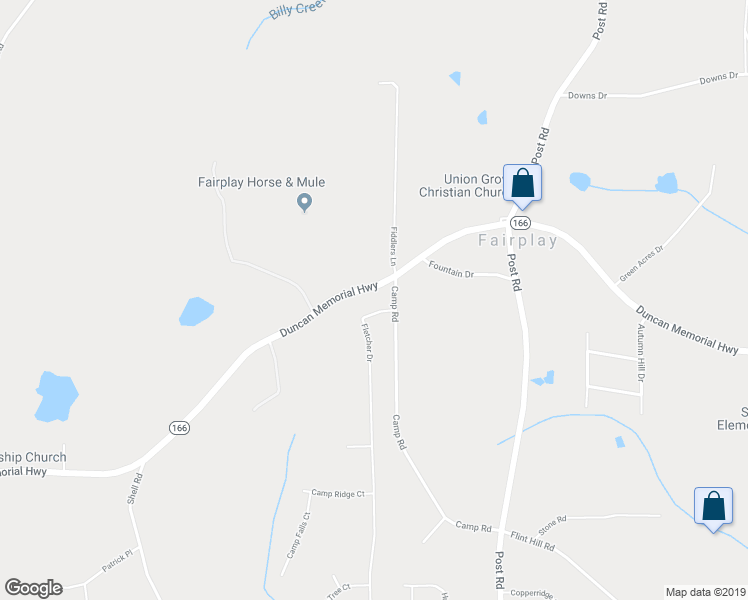 map of restaurants, bars, coffee shops, grocery stores, and more near 6835 Fletcher Drive in Winston