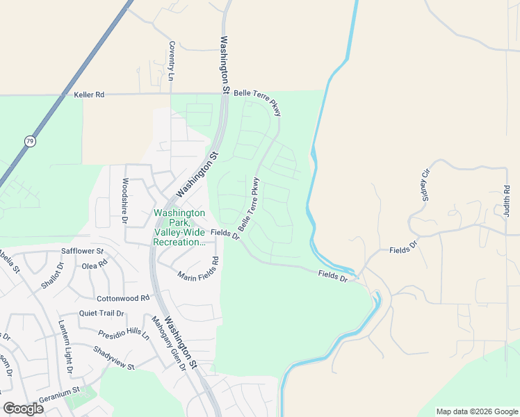 map of restaurants, bars, coffee shops, grocery stores, and more near 34499 Sakura Lane in French Valley