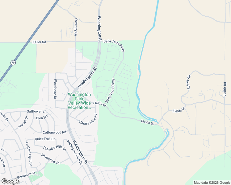 map of restaurants, bars, coffee shops, grocery stores, and more near 34403 Sakura Lane in French Valley