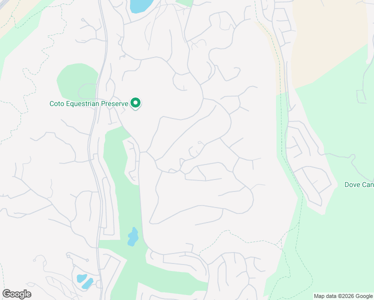 map of restaurants, bars, coffee shops, grocery stores, and more near 31601 Vía Conejo in Coto de Caza
