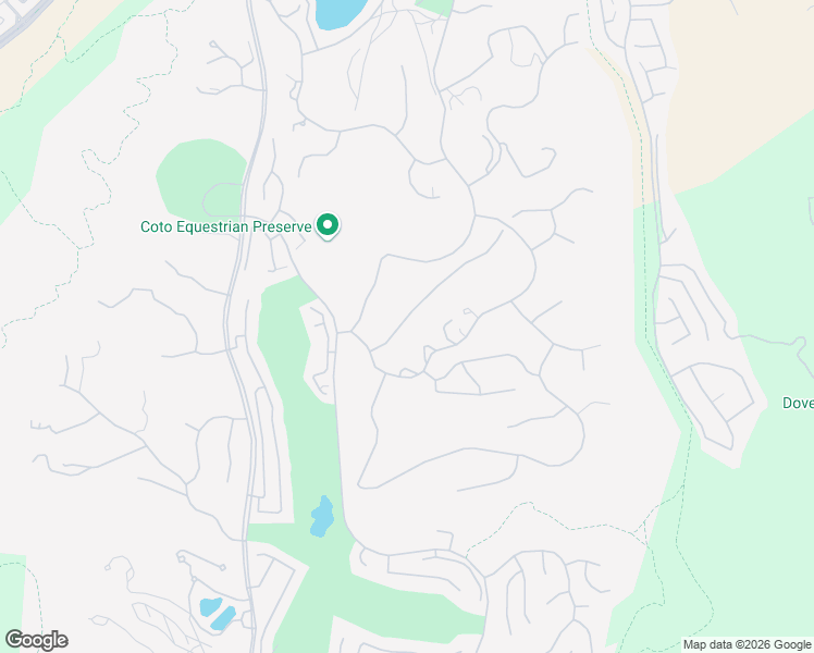 map of restaurants, bars, coffee shops, grocery stores, and more near 23482 Via Alondra in Coto de Caza