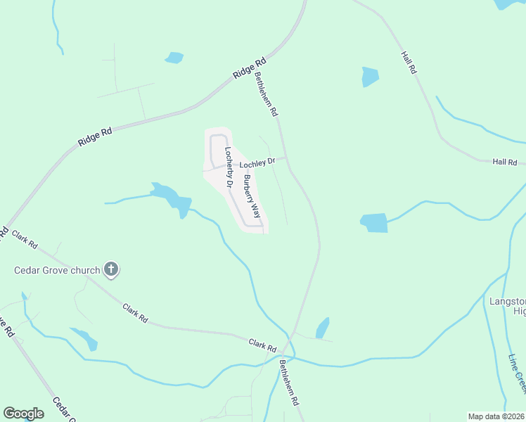 map of restaurants, bars, coffee shops, grocery stores, and more near 5006 Burberry Way in Fairburn