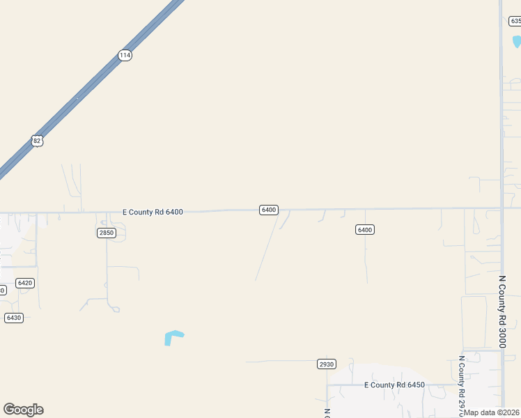 map of restaurants, bars, coffee shops, grocery stores, and more near 5926 County Road 6400 in Lubbock