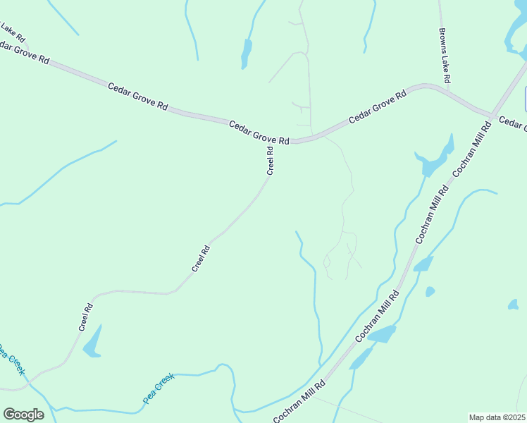 map of restaurants, bars, coffee shops, grocery stores, and more near 4950 Creel Road in Fairburn
