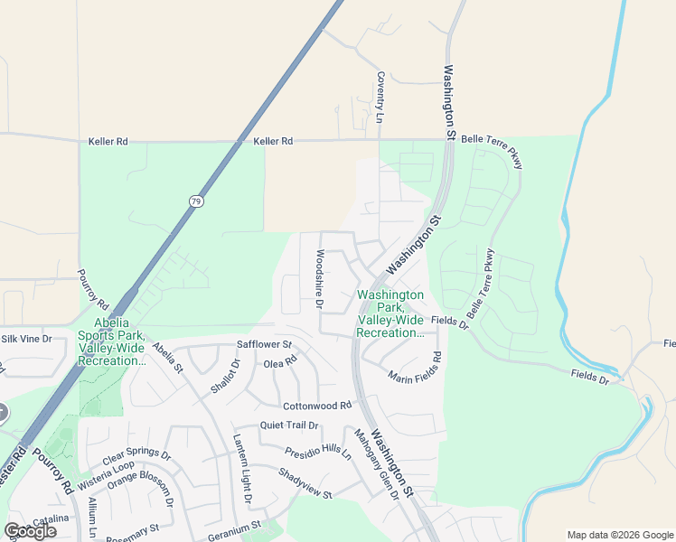 map of restaurants, bars, coffee shops, grocery stores, and more near 32694 Dowling Court in Winchester