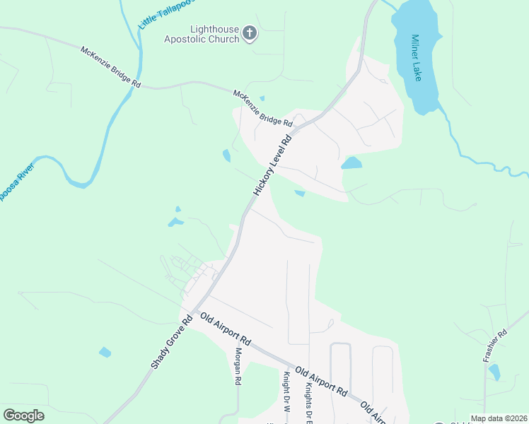 map of restaurants, bars, coffee shops, grocery stores, and more near 24 Tallahatchee Drive in Carrollton