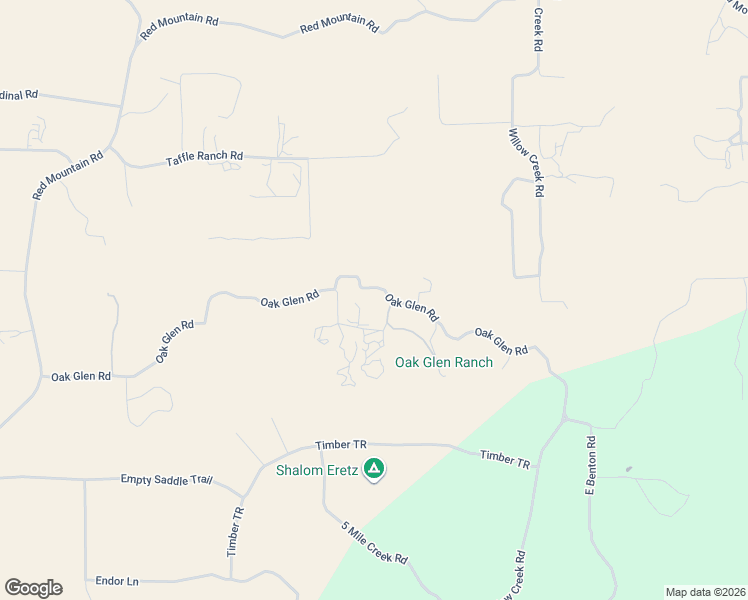 map of restaurants, bars, coffee shops, grocery stores, and more near 44451 Oak Glen Road in Hemet