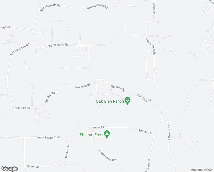 map of restaurants, bars, coffee shops, grocery stores, and more near 44451 Oak Glen Road in Hemet