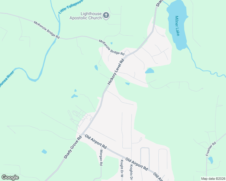 map of restaurants, bars, coffee shops, grocery stores, and more near 24 Tallahatchee Drive in Carrollton
