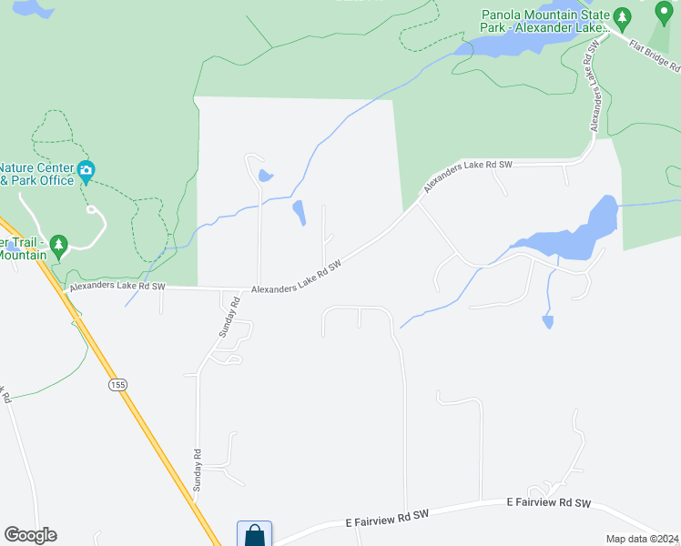 map of restaurants, bars, coffee shops, grocery stores, and more near 5326 Alexanders Lake Road Southwest in Stockbridge