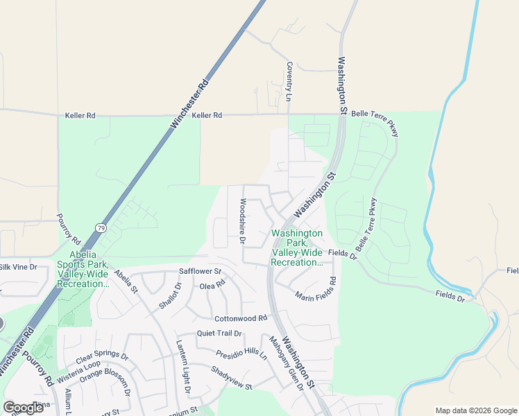 map of restaurants, bars, coffee shops, grocery stores, and more near 34309 Northhaven Dr in Winchester