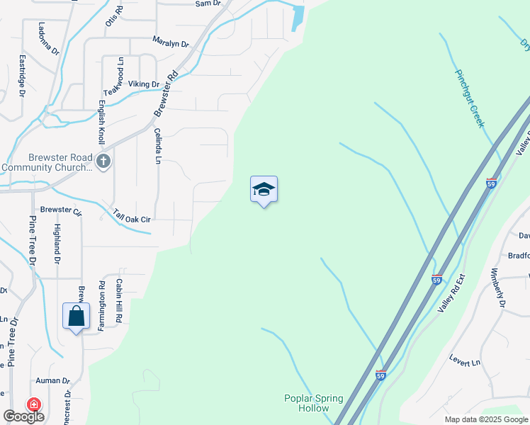 map of restaurants, bars, coffee shops, grocery stores, and more near in Birmingham