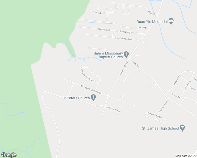 map of restaurants, bars, coffee shops, grocery stores, and more near 119 Chapel Ridge Circle in Myrtle Beach