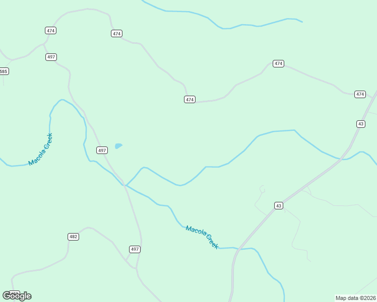 map of restaurants, bars, coffee shops, grocery stores, and more near 1870 County Road 474 in Heflin