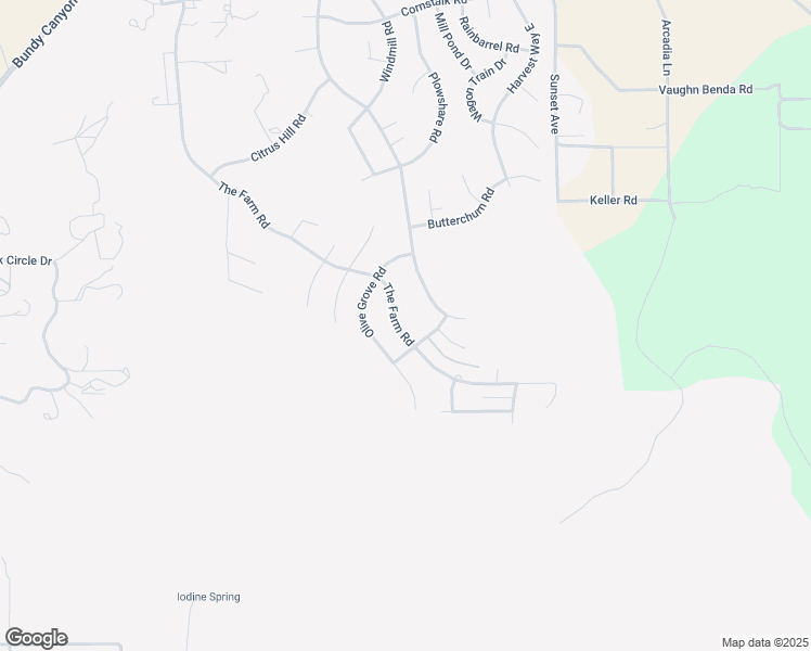 map of restaurants, bars, coffee shops, grocery stores, and more near 34554 The Farm Road in Wildomar
