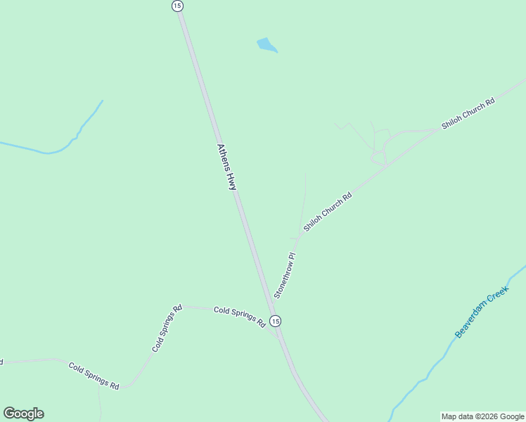 map of restaurants, bars, coffee shops, grocery stores, and more near 2921 Athens Hwy in Greensboro