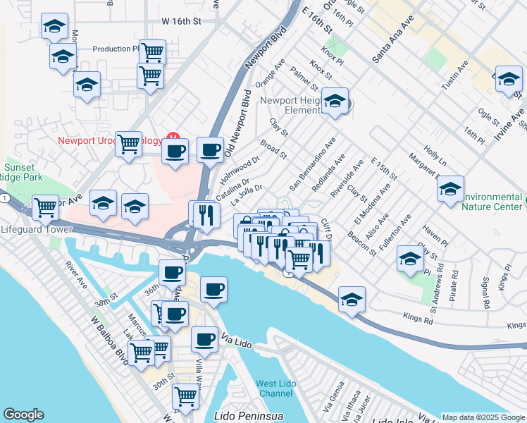 2936 Cliff Drive, Newport Beach CA Walk Score