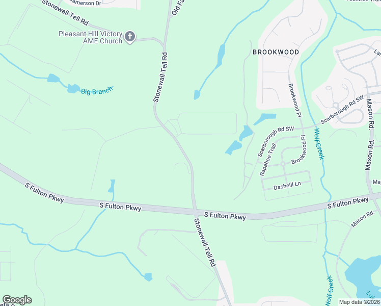 map of restaurants, bars, coffee shops, grocery stores, and more near 4854 Stonewall Tell Road in College Park