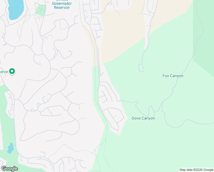 map of restaurants, bars, coffee shops, grocery stores, and more near 12 Thorn Oak in Trabuco Canyon