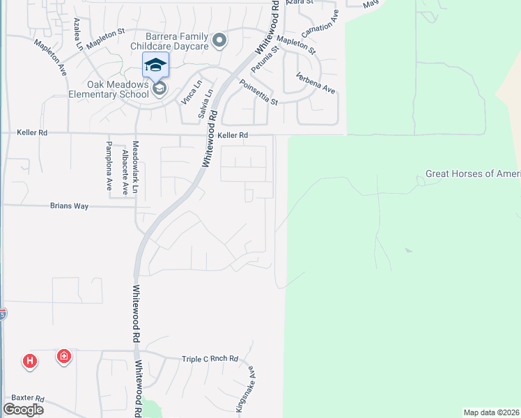 map of restaurants, bars, coffee shops, grocery stores, and more near 34250 Swordfern Place in Murrieta