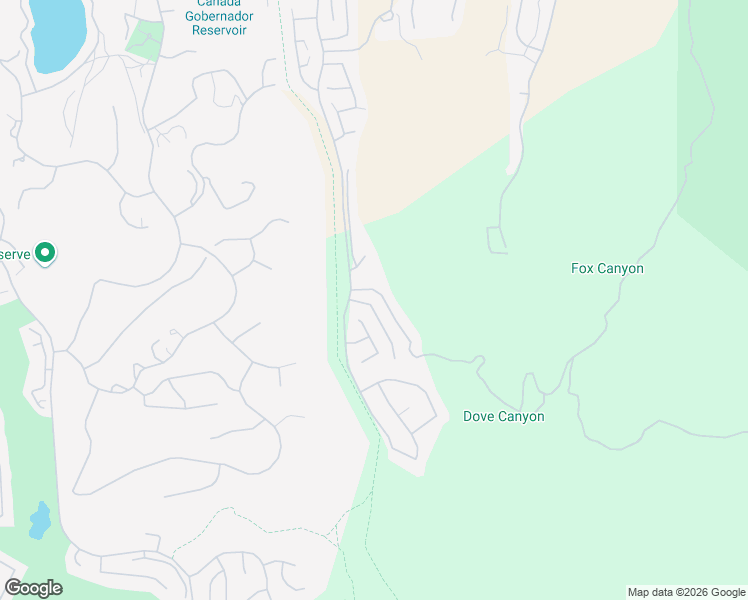 map of restaurants, bars, coffee shops, grocery stores, and more near 22 Thorn Oak in Trabuco Canyon