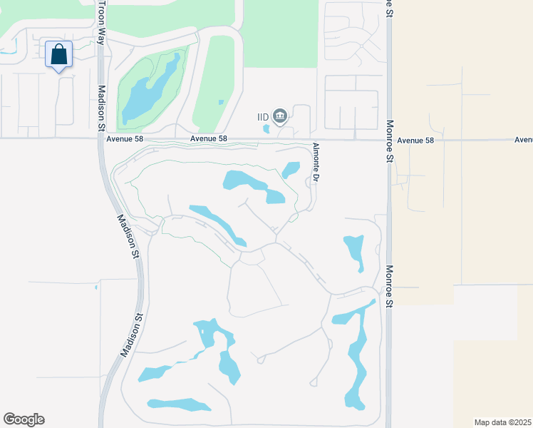 map of restaurants, bars, coffee shops, grocery stores, and more near 81540 Carboneras in La Quinta