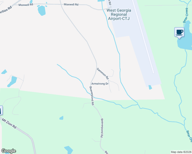 map of restaurants, bars, coffee shops, grocery stores, and more near 531 Beaverpond Road in Carrollton