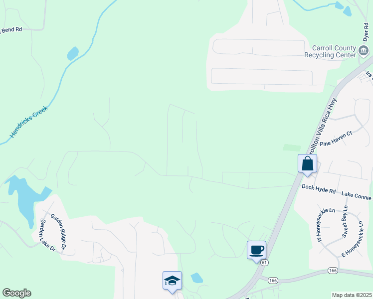 map of restaurants, bars, coffee shops, grocery stores, and more near 332 Christian Lane in Carrollton