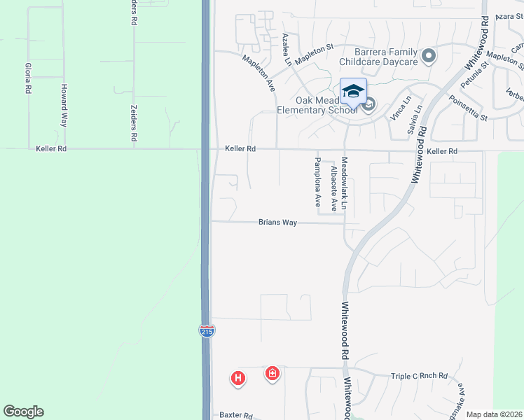 map of restaurants, bars, coffee shops, grocery stores, and more near 34250 Antelope Road in Murrieta