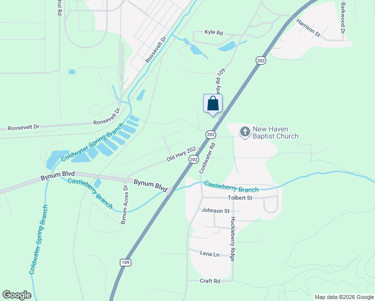 map of restaurants, bars, coffee shops, grocery stores, and more near 6221 Old Highway 202 in Anniston
