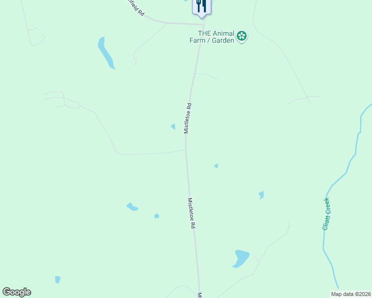 map of restaurants, bars, coffee shops, grocery stores, and more near 3522 Mistletoe Road in Appling