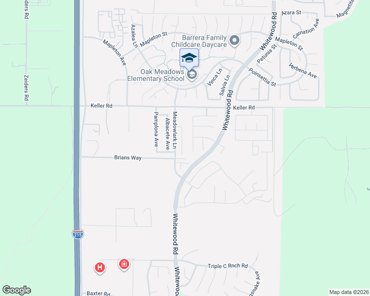 map of restaurants, bars, coffee shops, grocery stores, and more near 34146 San Sebastian Avenue in Murrieta