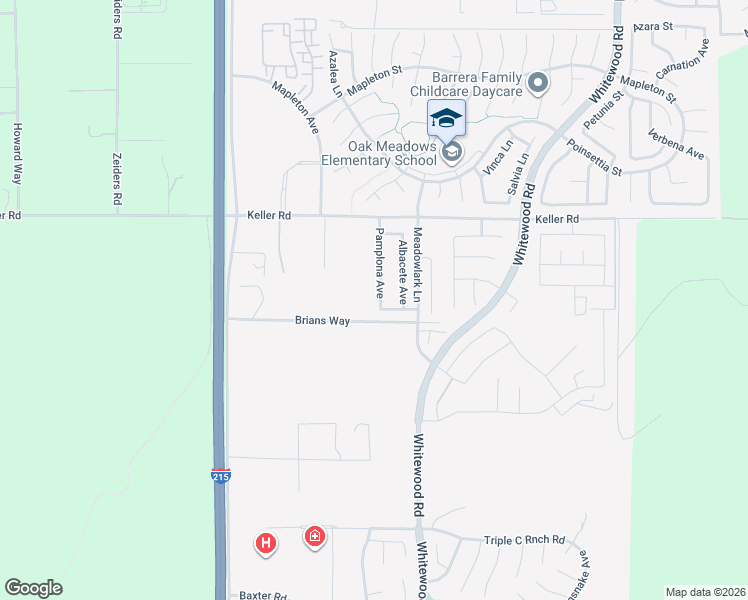 map of restaurants, bars, coffee shops, grocery stores, and more near 34155 Pamplona Avenue in Murrieta